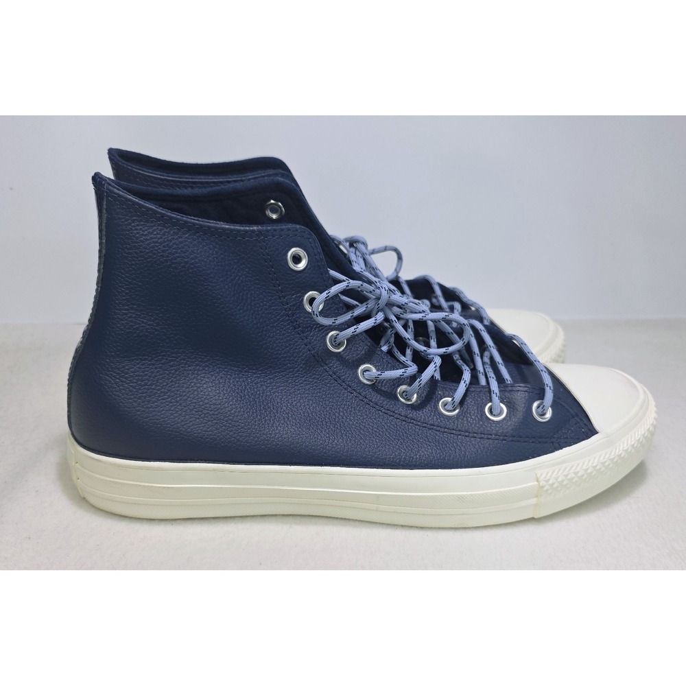 Converse Chuck Taylor Shoes Men 12 All Star Leather Sneaker Hi Top LIMITED USE - Picture 3 of 12